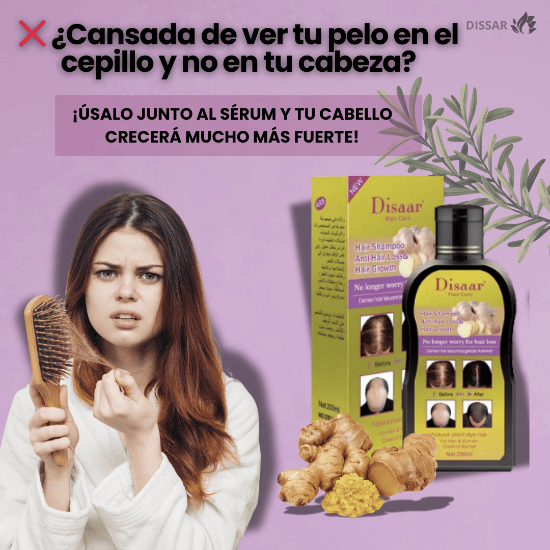 BioCapil® Serum Anticaida Jengibre + Pack Shampoo de regalo🎁