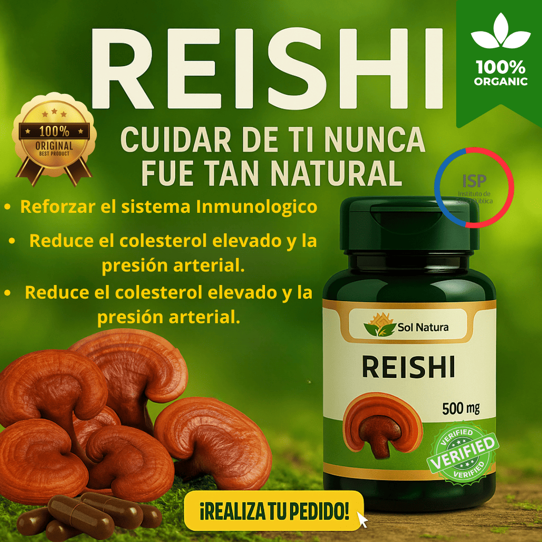 Reishi Chile® + Guia digital de rutina de bienestar + 1 frasco de regalo🎁