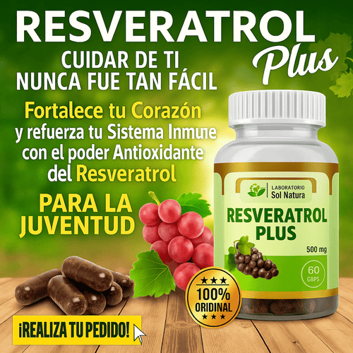 Resveratrol Chile® +Guia digital de rutina de bienestar + 1 frasco de regalo🎁