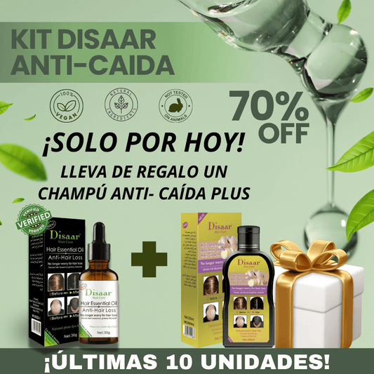 CrecimientoPro® ACEITE ANTICAÍDA Y CRECIMIENTO CAPILAR + shampoo de regalo🎁
