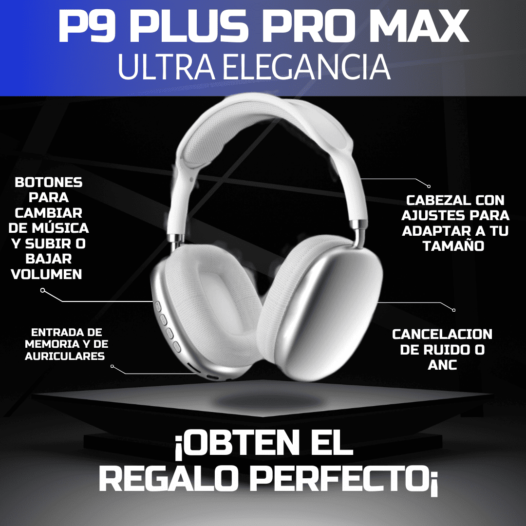 Audifonos P9®Silencia el mundo y amplifica tus sentidos🎧✨