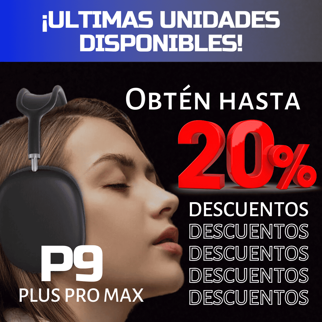 Audifonos P9®Silencia el mundo y amplifica tus sentidos🎧✨