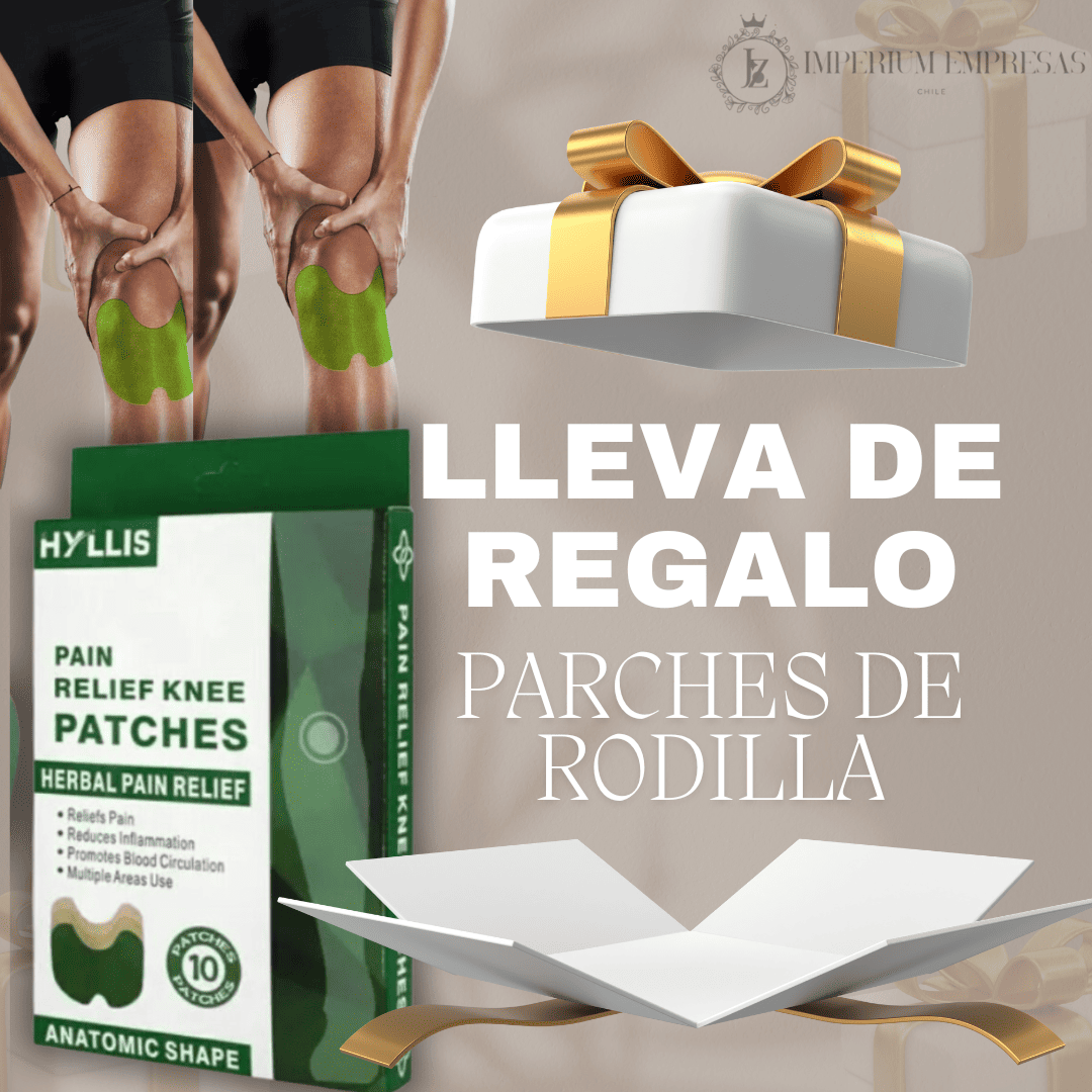 BioHeat Rodilla® Rodillera Térmica + Parches Herbales🎁