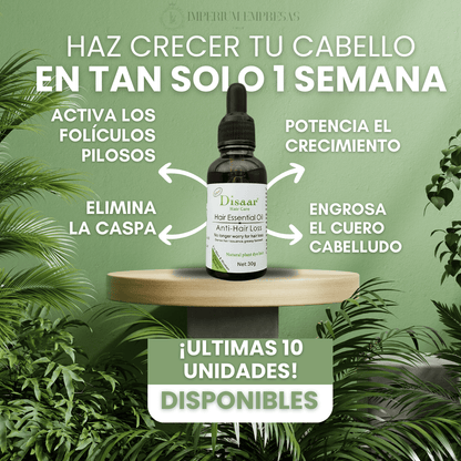 CrecimientoPlus®  ACEITE ANTICAÍDA Y CRECIMIENTO CAPILAR + shampoo de regalo🎁