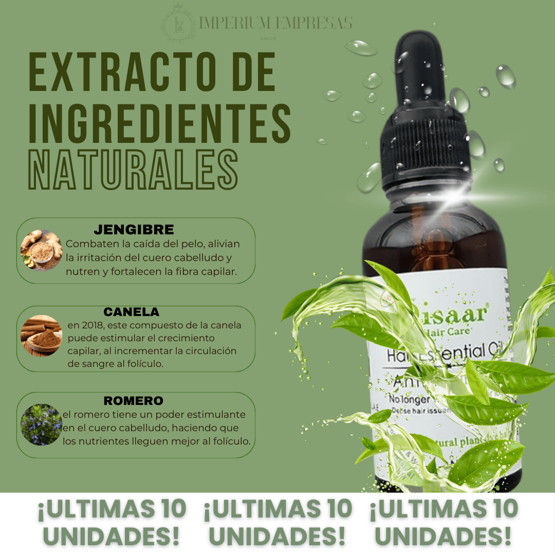 CrecimientoPlus®  ACEITE ANTICAÍDA Y CRECIMIENTO CAPILAR + shampoo de regalo🎁
