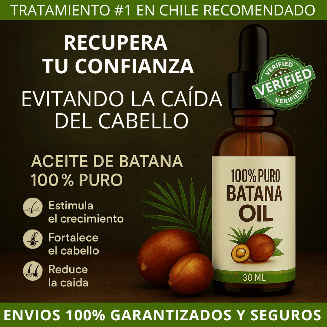 BatanaPro Chile® ACEITE ANTICAÍDA Y CRECIMIENTO CAPILAR + Guia d bienestar de regalo🎁