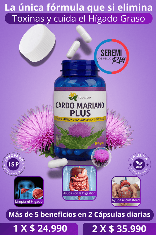 Cardo Mariano Plus Chile® +Guia digital de rutina de bienestar de regalo🎁